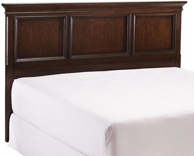 Bowery Hill Queen Headboard Dark Cherry Traditional Headboards Bowery Hill Queen Headboard Dark Cherry Traditional Headboards By Homesquare