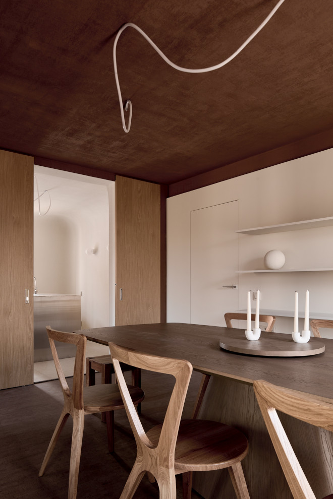 Обнимающая гостиная-столовая