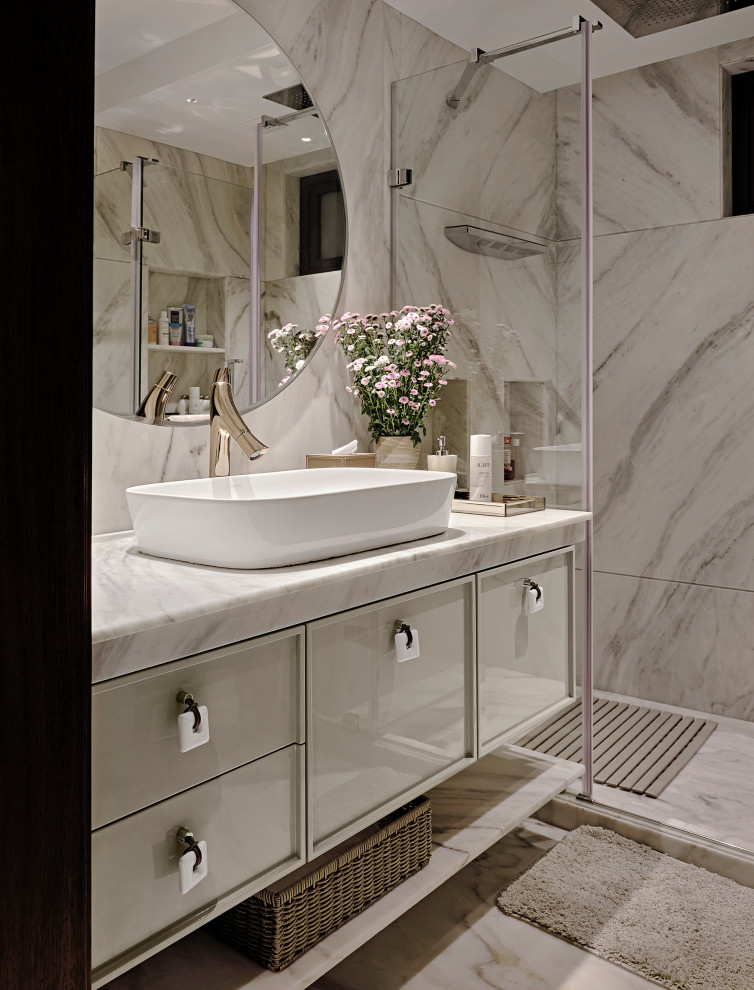 Punjabi Bagh duplex - Bathroom - Delhi - by Ekta Khanna Design Studio ...