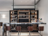 Contemporary Home Bar by 2id Interiors