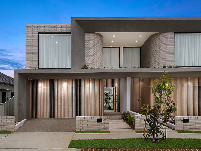 Bexley -  Architecturally Designed Duplex modern-exterior