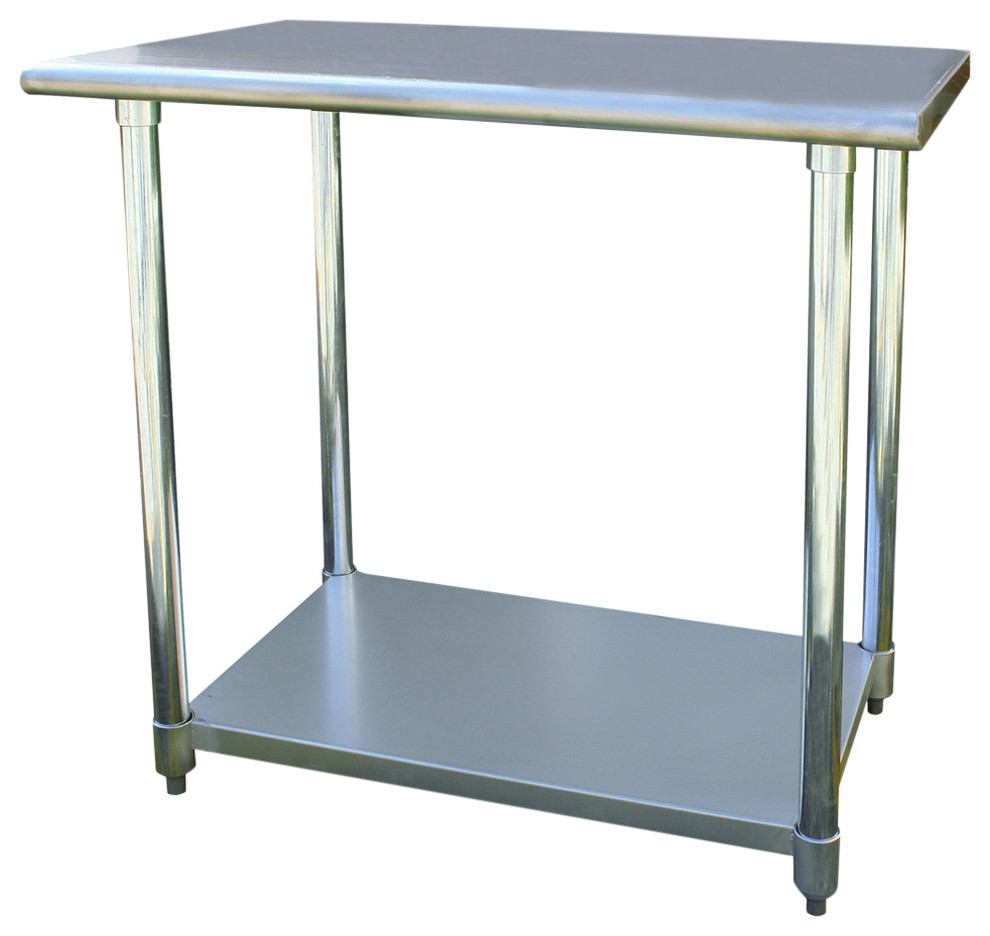 Stainless Steel Work Table, 24"x36"