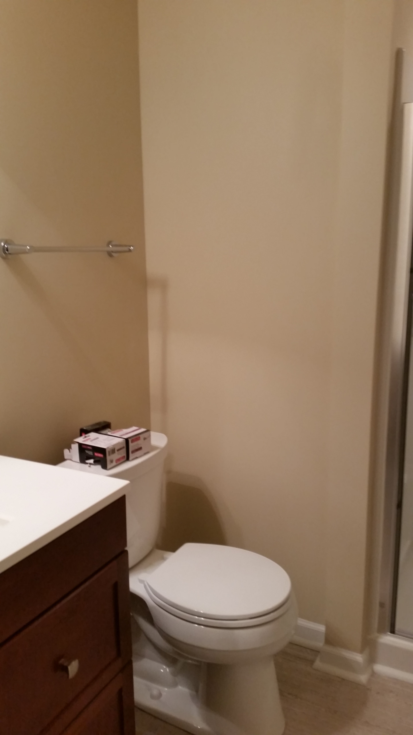 Basement Family space and bathroom