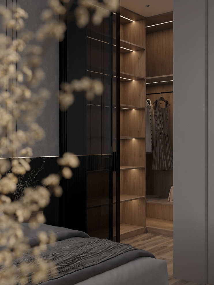 Проект спальни в современном стиле