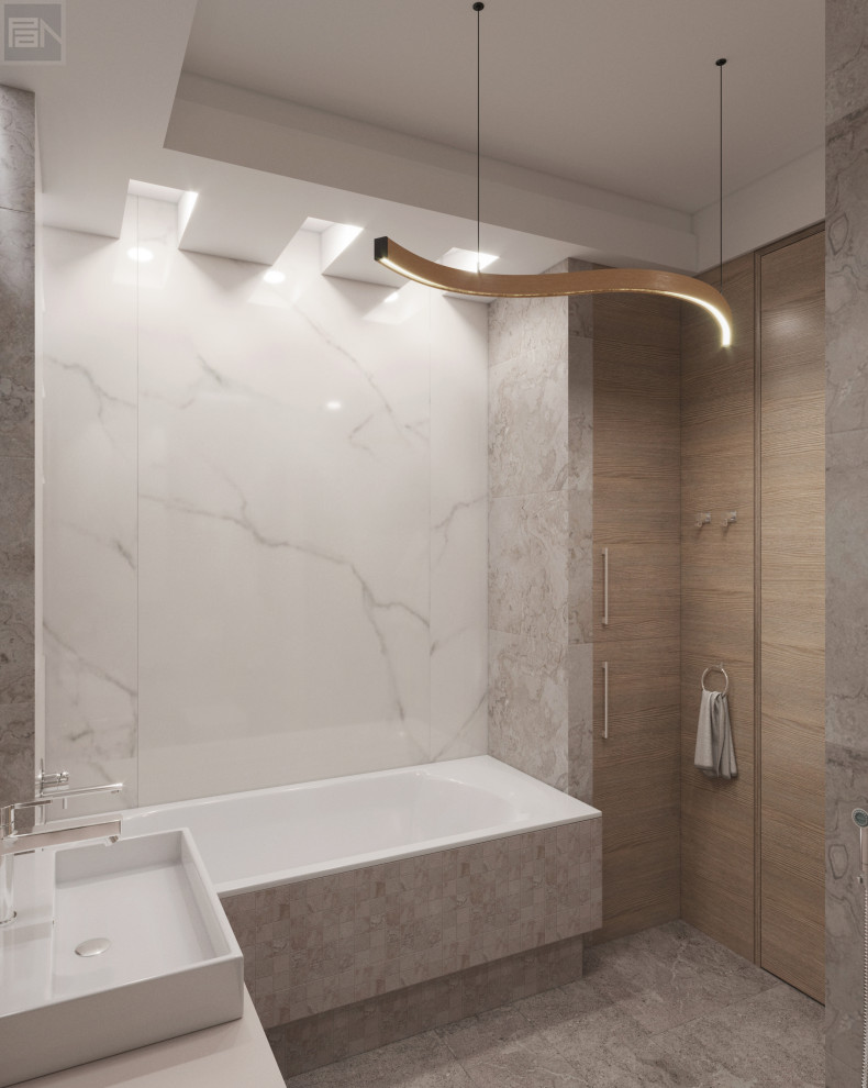 Дизайн-проект квартиры в ЖК "Фьюжн парк"