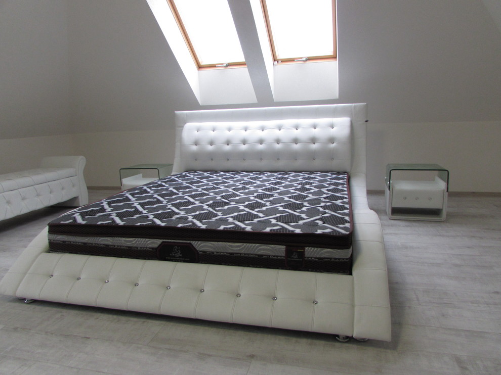 Украинские интерьеры спален с продукцией Sonata Mobel