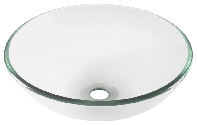 Novatto Bonificare Glass Vessel Bathroom Sink
