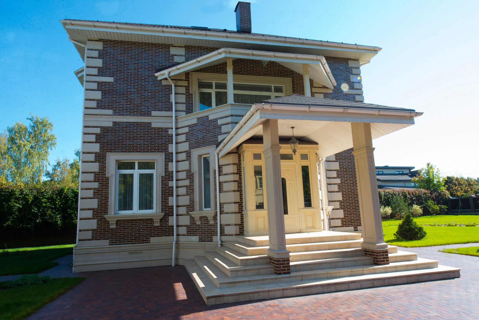 Дом в классическом "Британском Стиле" девятнадцатого века.