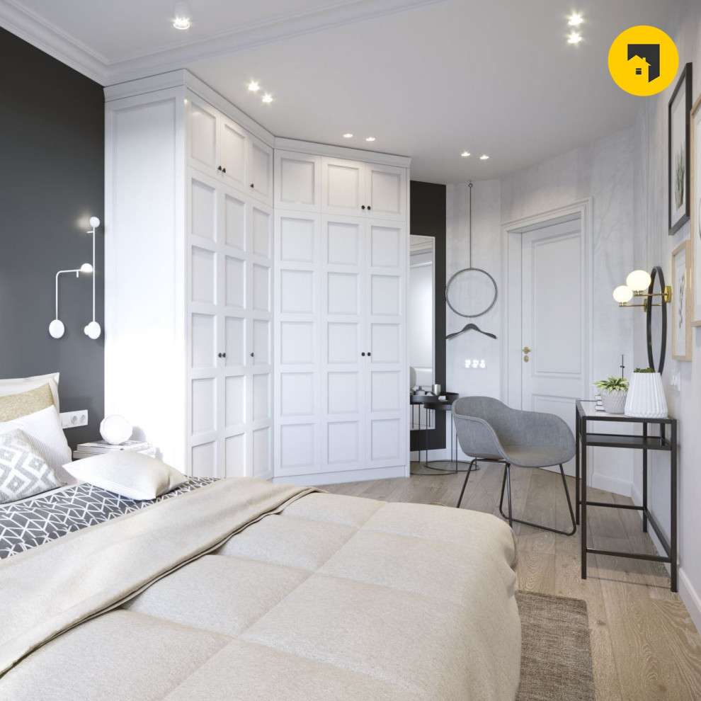 Дизайн-проект евродвушки в Рыбацком