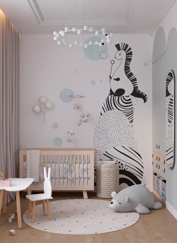 Дизайн трёхкомнатной квартиры 63,3 кв.м