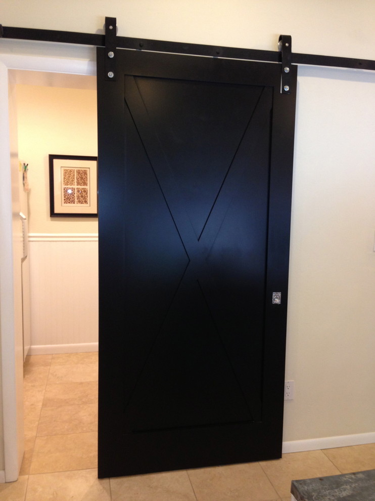 Inspiration for a transitional hallway remodel in Phoenix