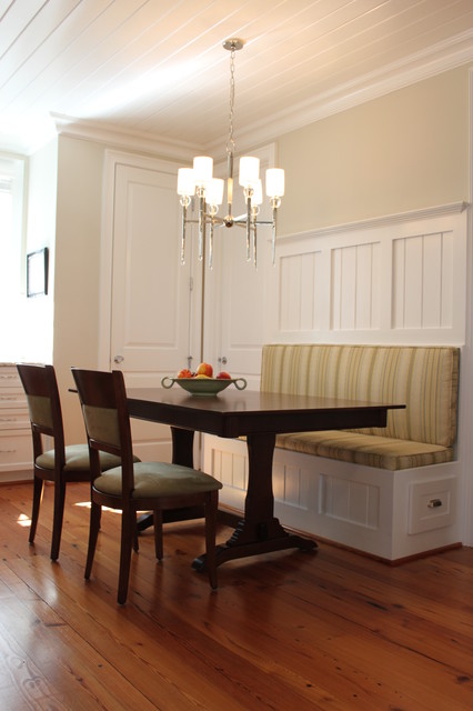 Kitchen Banquette  Traditional  Kitchen  Raleigh  by Abode Interiors