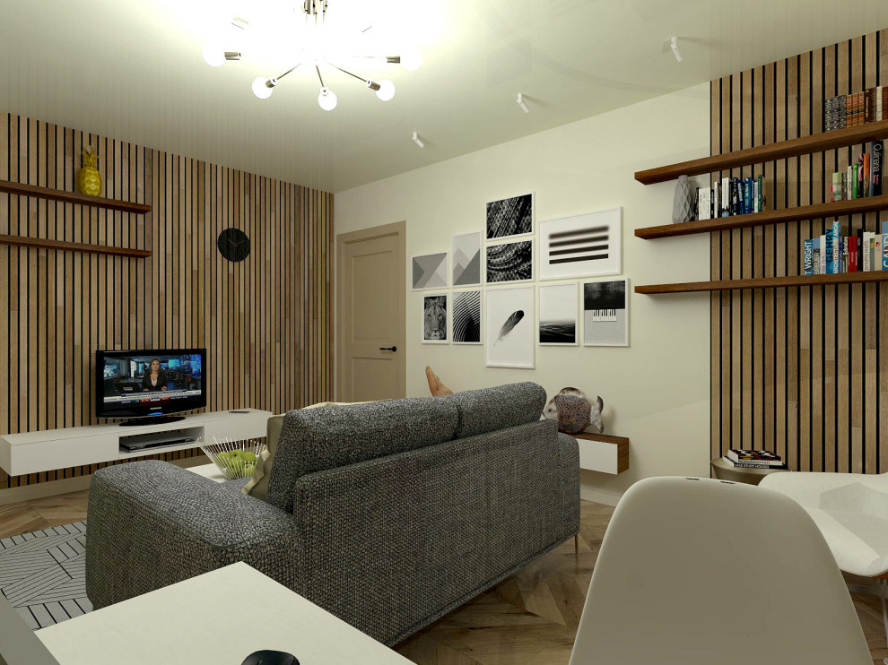 проект гостиной