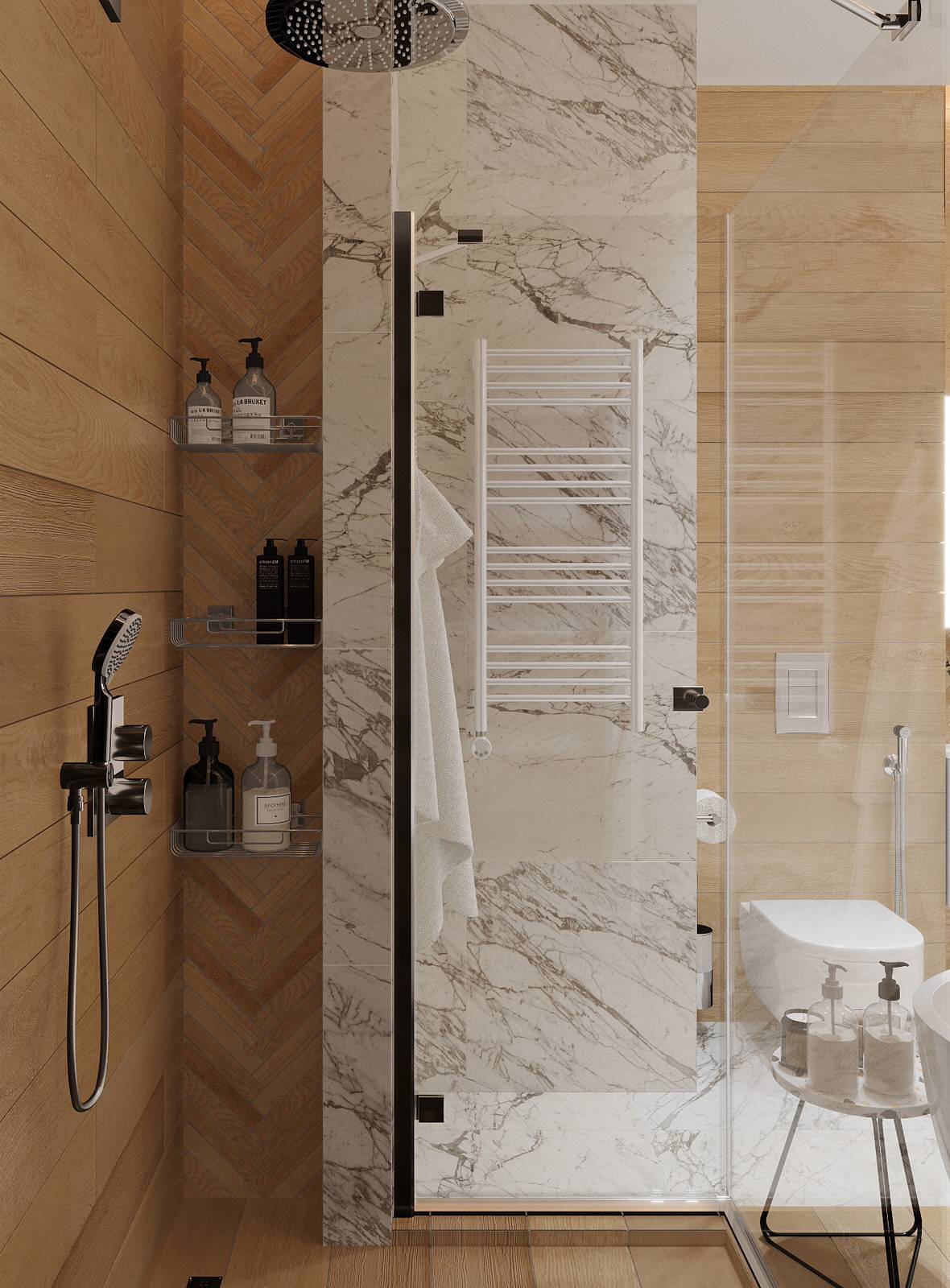 СВЕТЛЫЙ ИНТЕРЬЕР В ЖК ДОНСКОЙ ОЛИМП