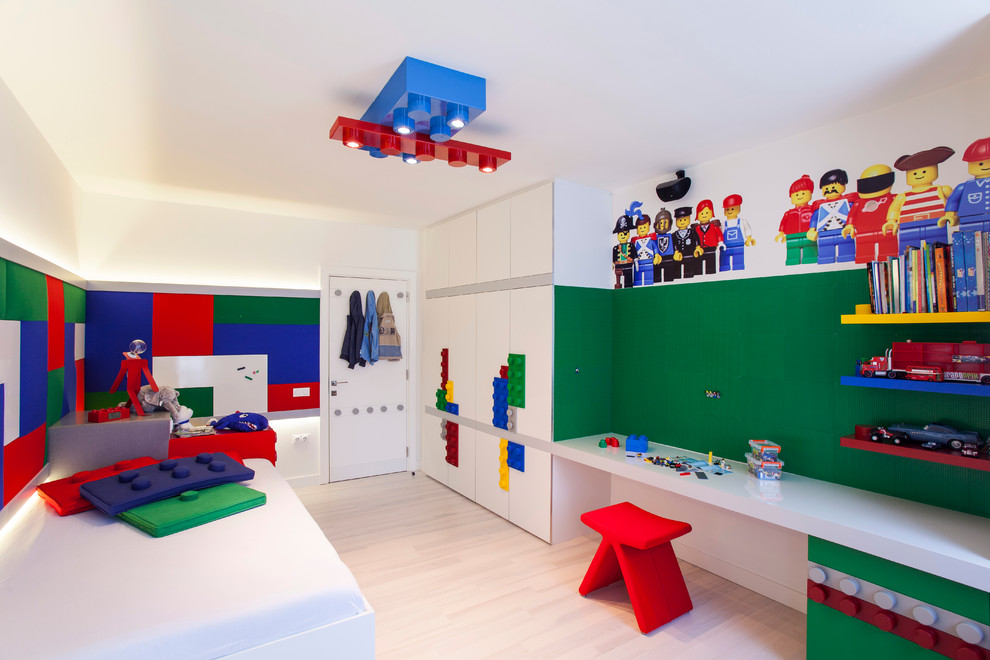 Contemporary kids' bedroom in Other for boys.