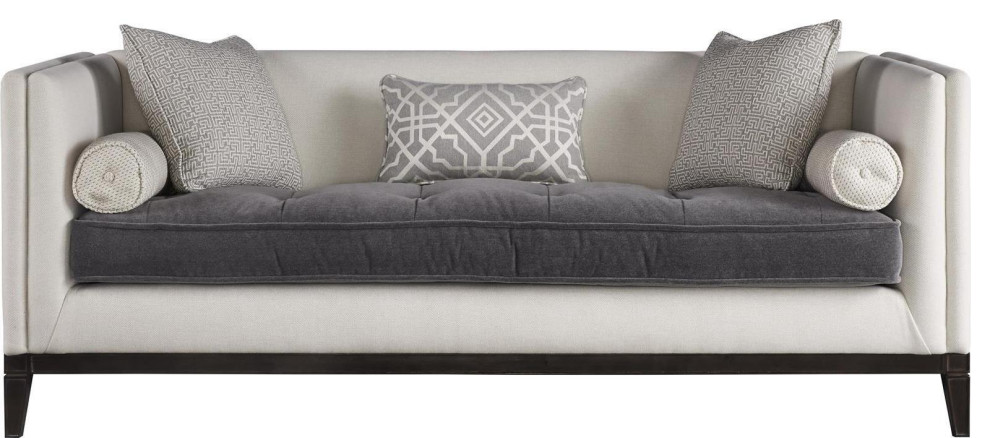 Sofa UNIVERSAL Ebony Light Gray Black