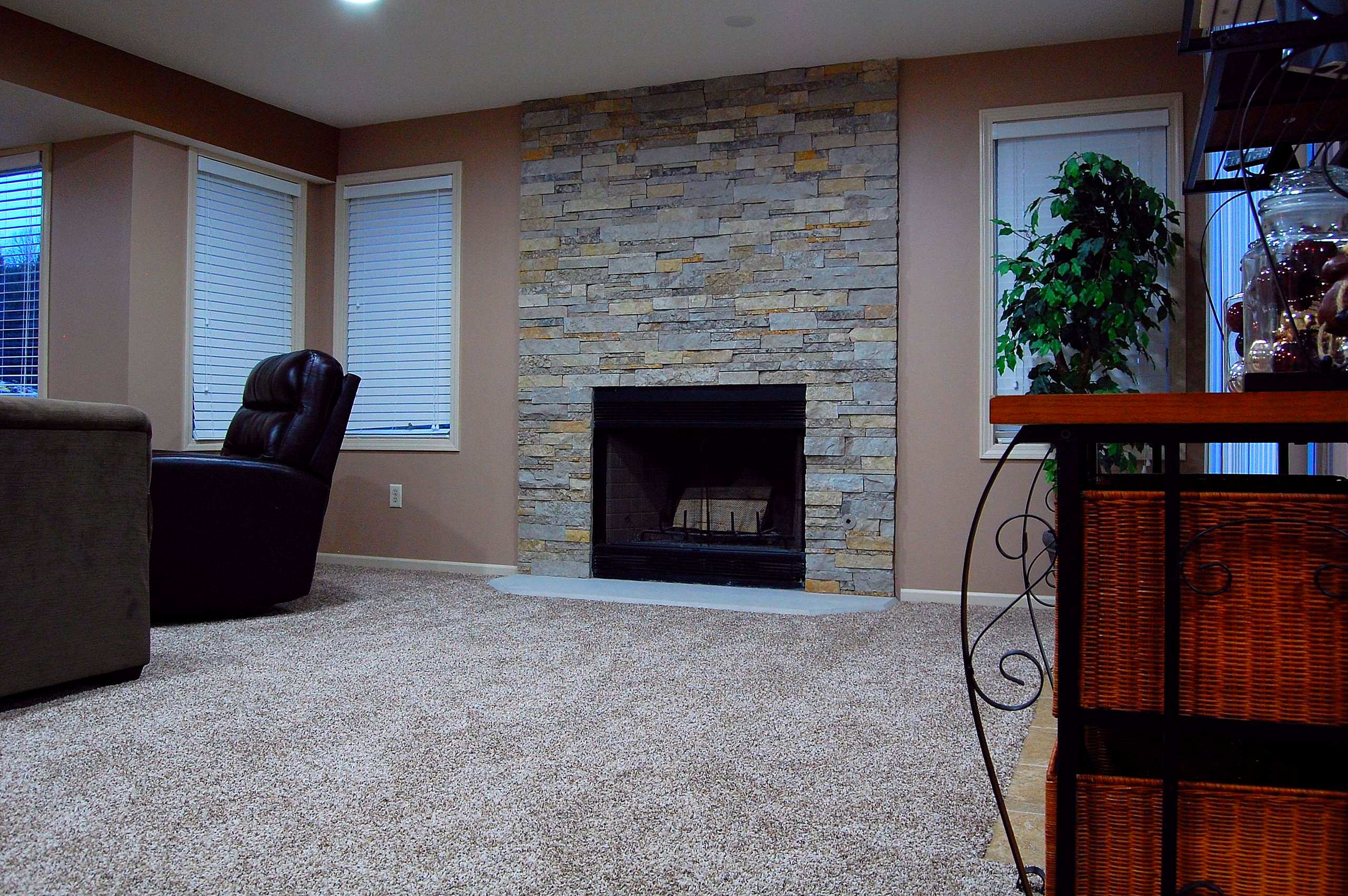 Finished Lower Level in Germantown, WI.