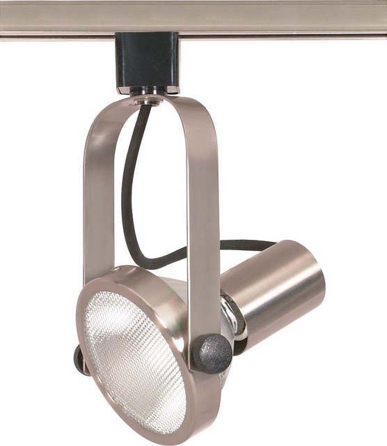 52 Watt LED Brushed Nickel Track Head For Juno Track Systems - #39D11