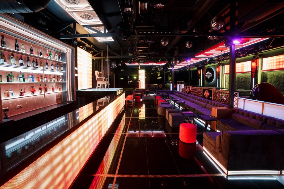 Интерьер ночного клуба "Prival Club»