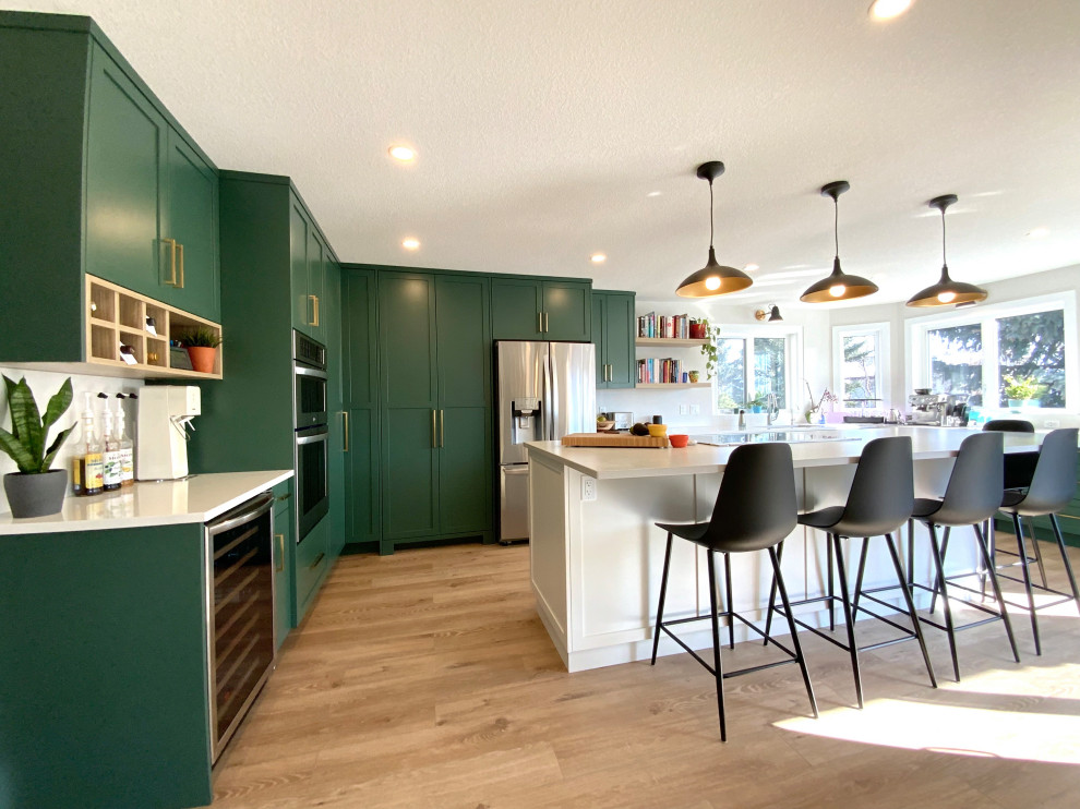 Cedardale Modern Country Farmhouse Kitchen Calgary by CCdesign