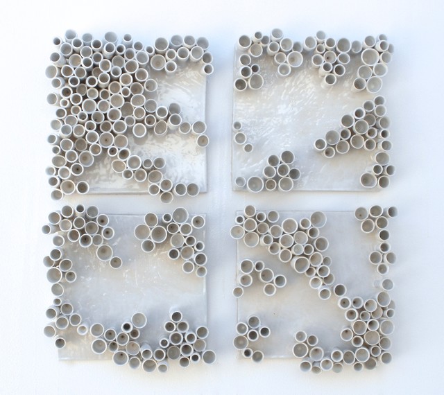 Mitosis Ceramic Sculptural Tiles Contemporary San Francisco by