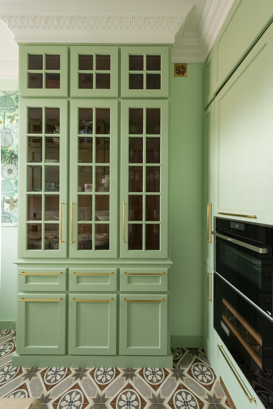 Кухня в духе парижского Laduree