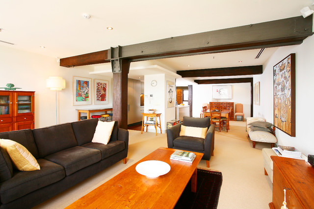 Cutters Landing New Farm industrial-living-room