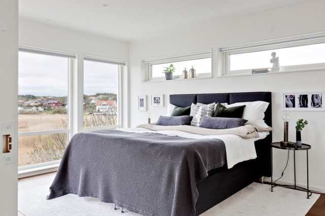 Hjuvik modern-bedroom