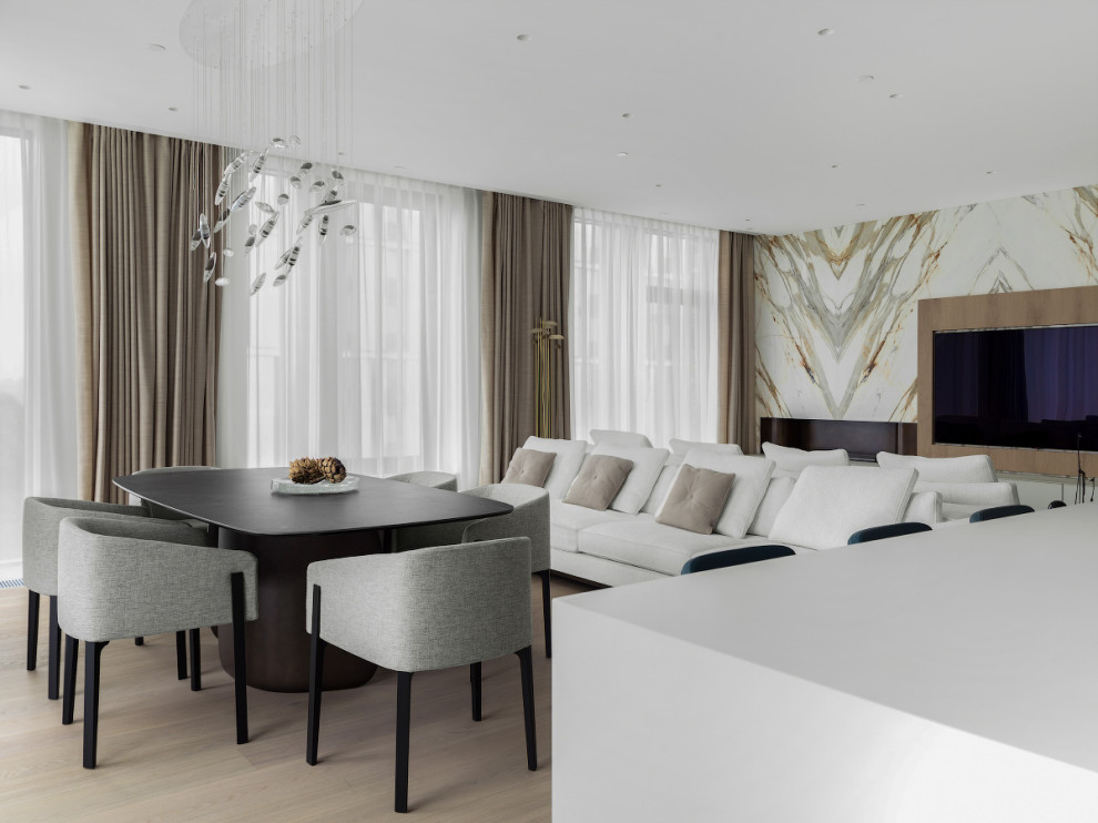 Интерьер квартиры в ЖК «Воробьев дом»