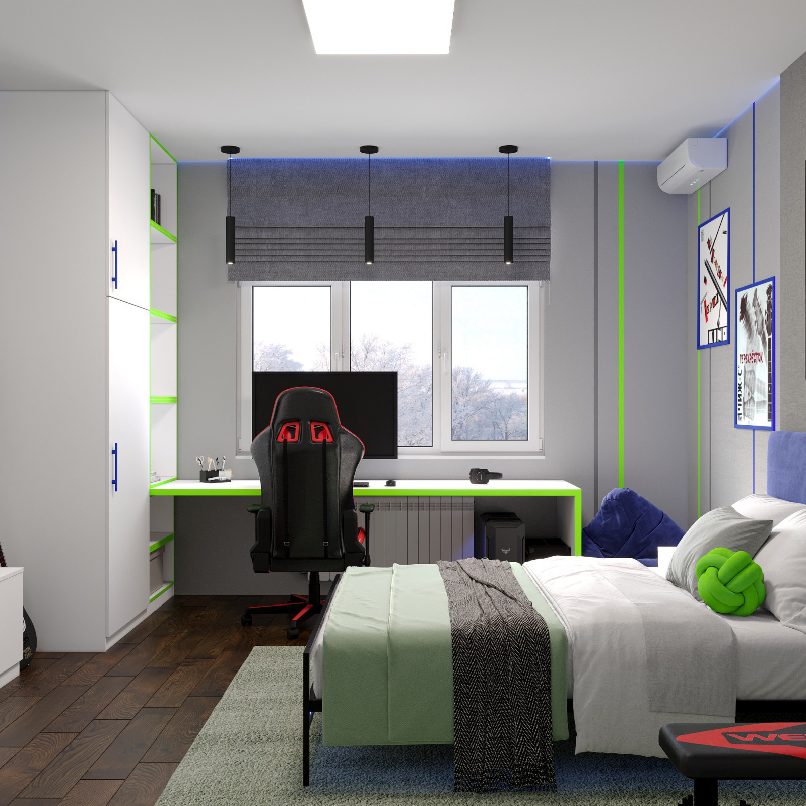 спальня подростка