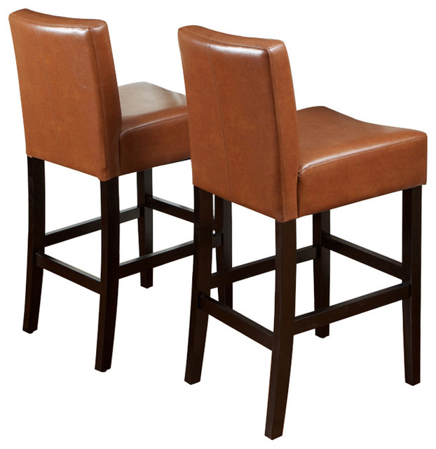 Lowry Leather Counter Stool (set of 2)