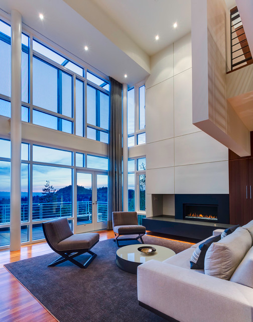 Holmes Residence contemporary-living-room