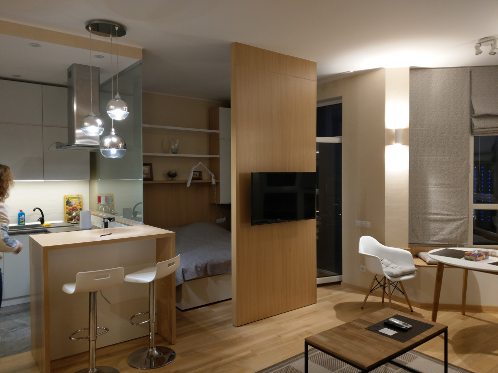 Avant et après. Projet de design pour le studio