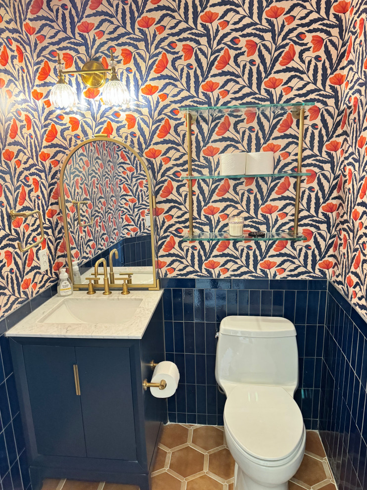 Poppy Powder Bathroom