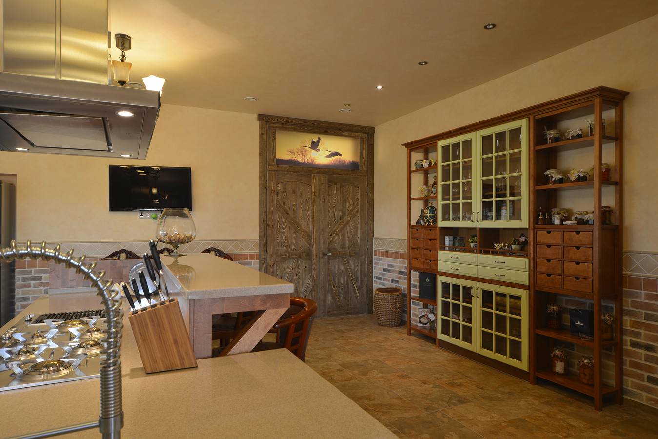 Интерьер охотничьего дома