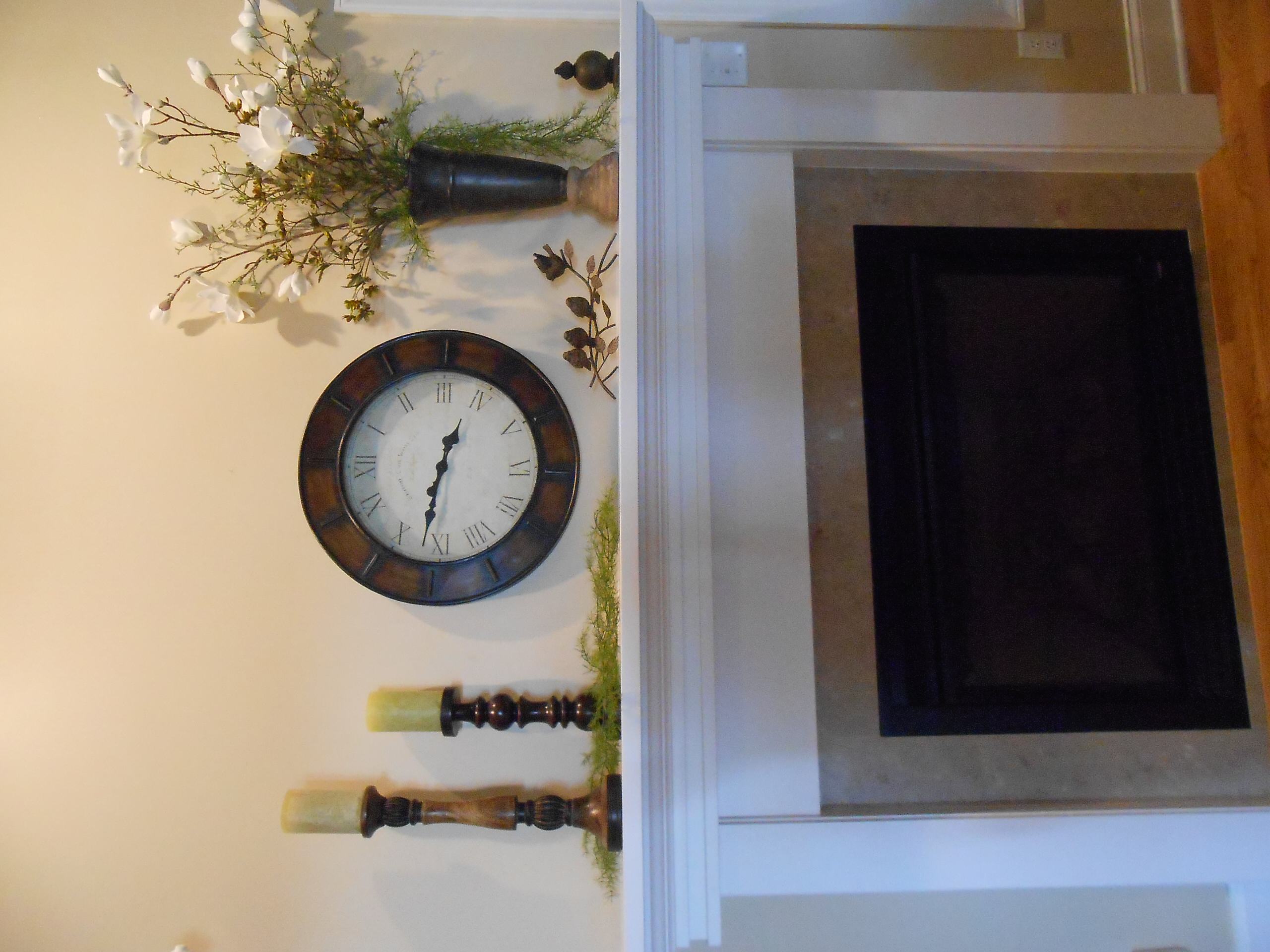 Living room Re-design with Custom Entertainment Center