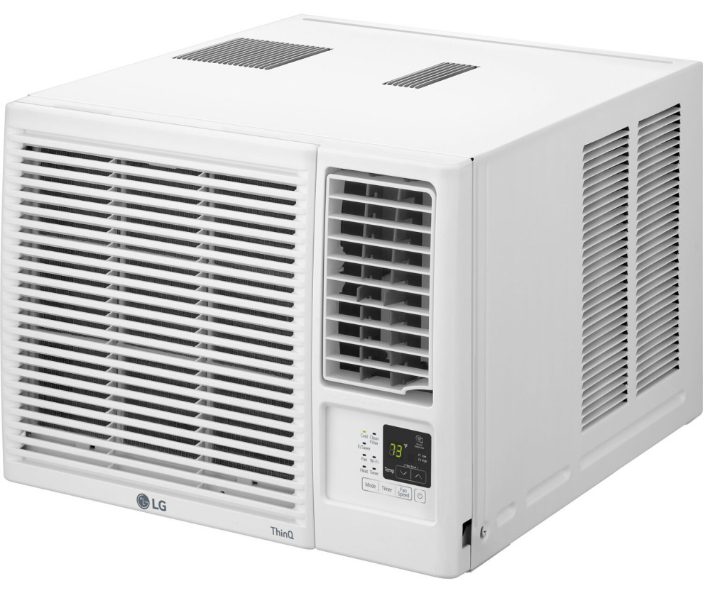 18,000 BTU Heat and Cool Window Air Conditioner With Wifi Controls