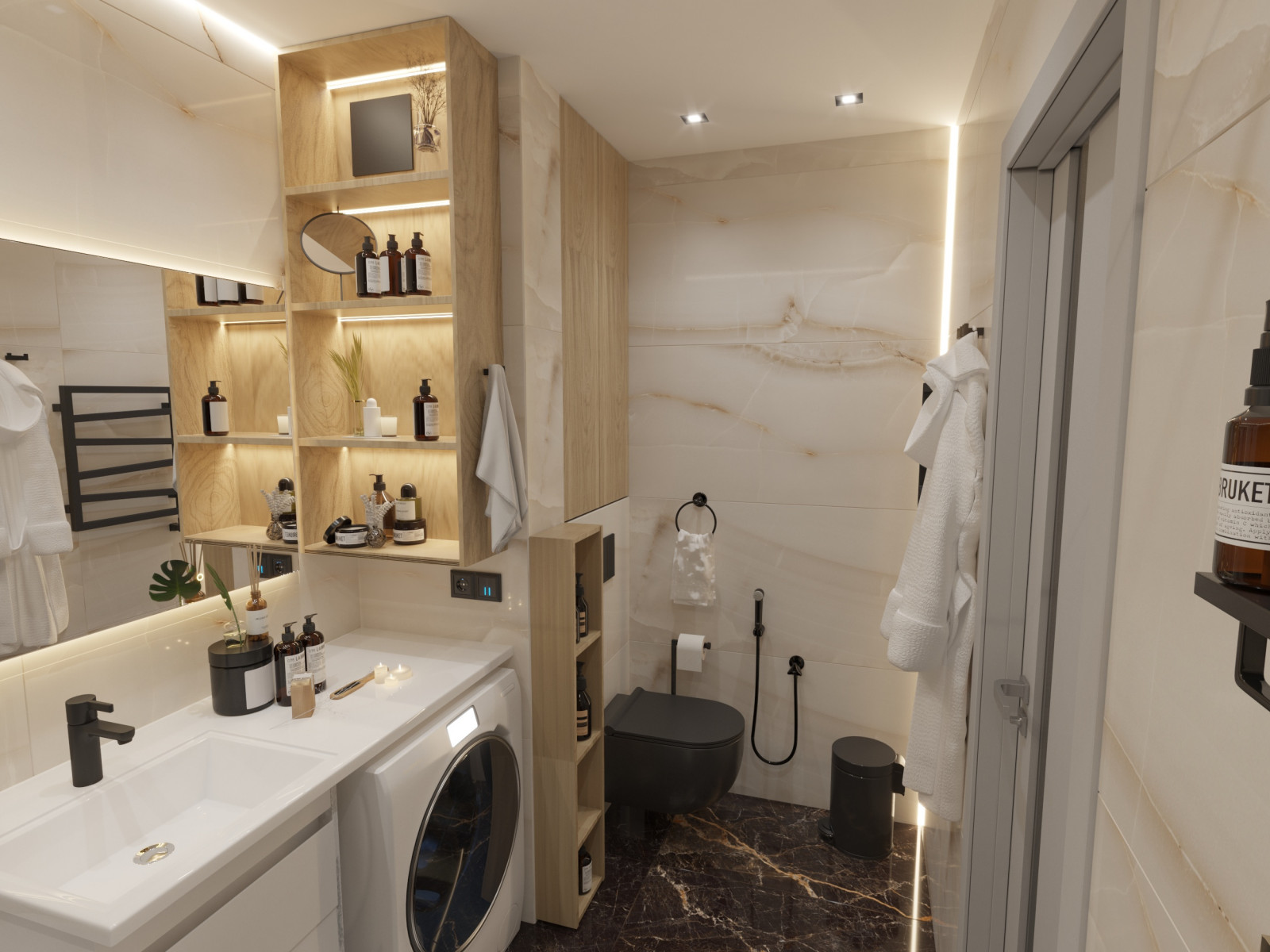 Дизайн проект ванной