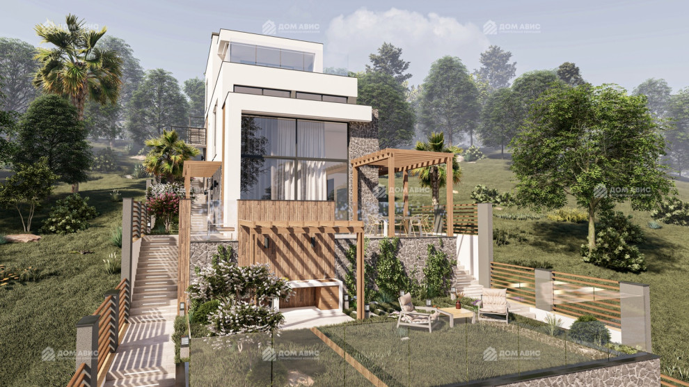 проект дома в Сочи, Черешня