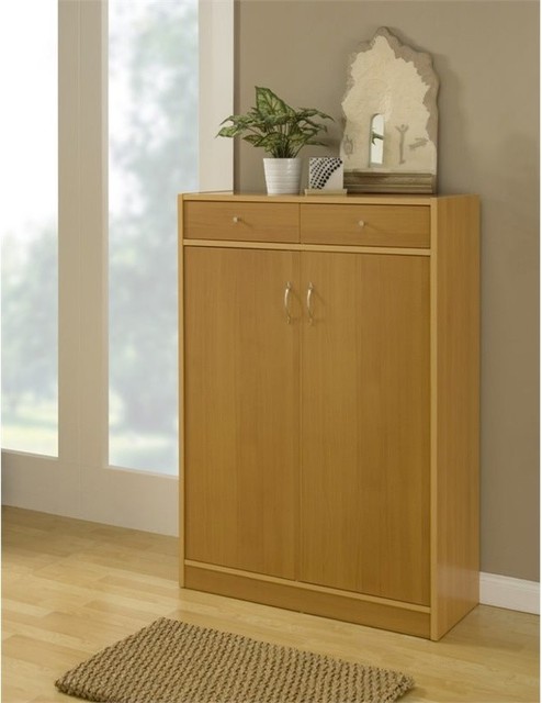 Furniture Of America Marley Contemporary Shoe Cabinet Beech Furniture Of America Marley Contemporary Shoe Cabinet Beech Storage By Homesquare
