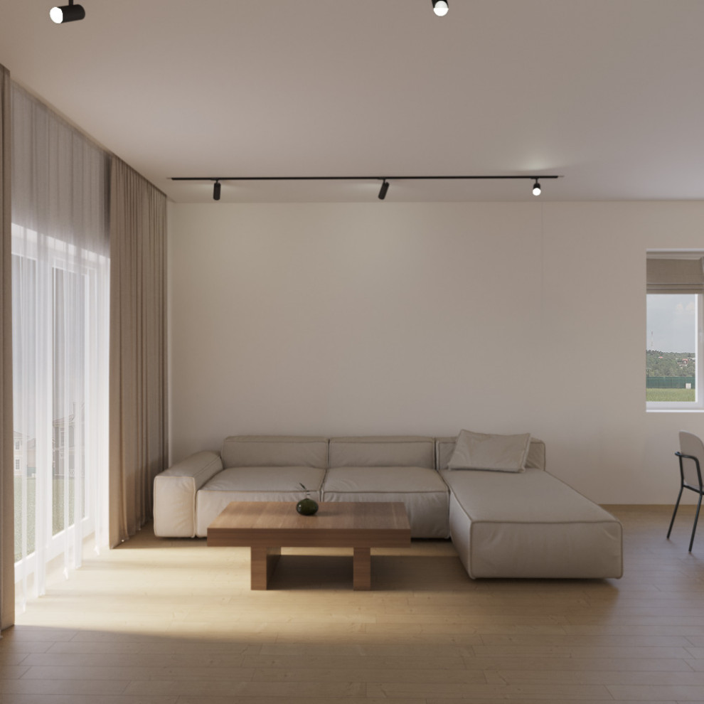 Интерьер дома в стиле минимализам