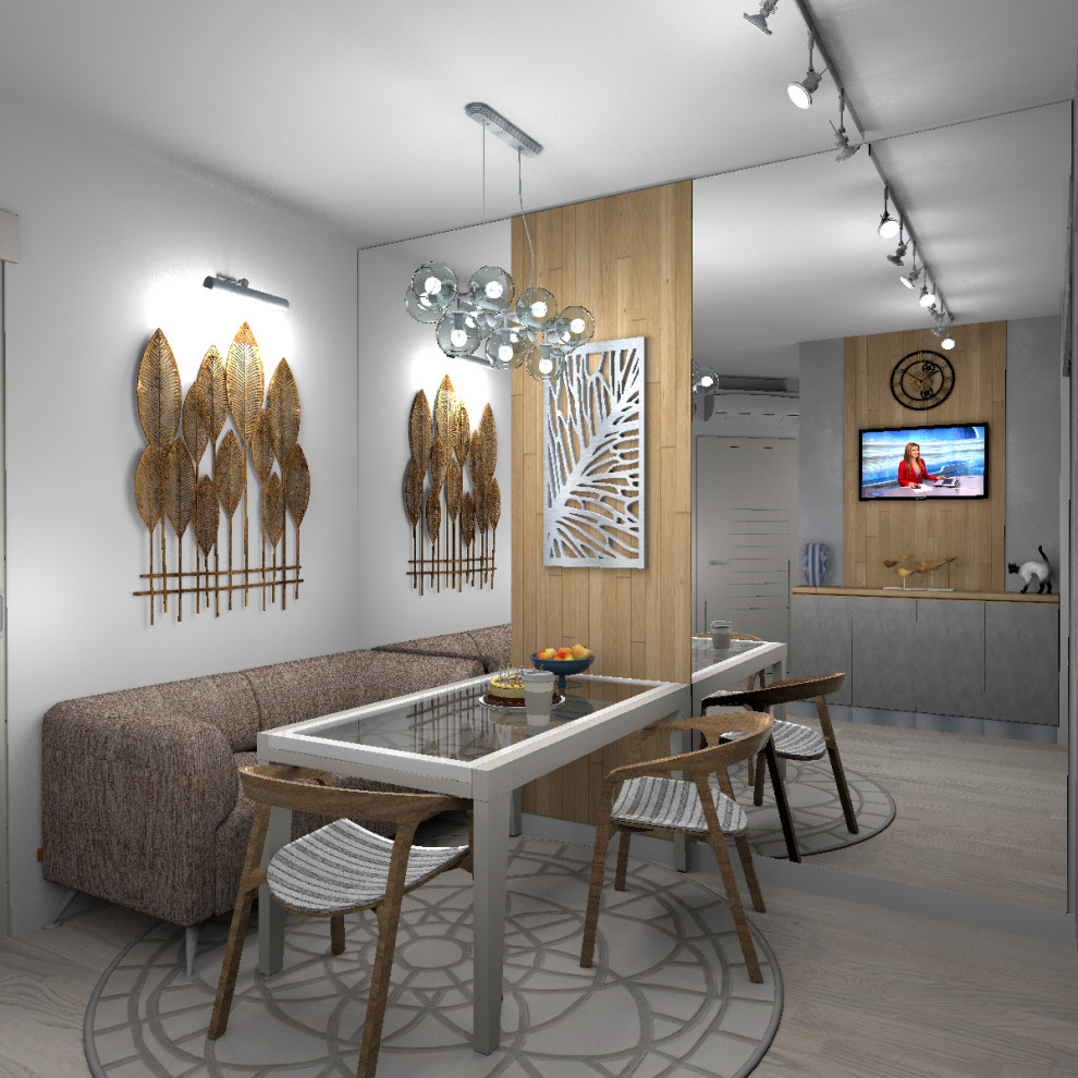 Перепланировка однокомнатной квартиры в Коммунарке для мамы с сыном