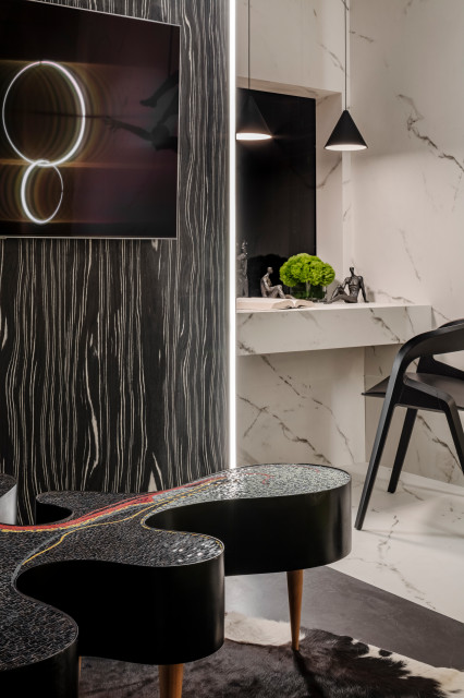 Sacred Cave modern-wohnzimmer