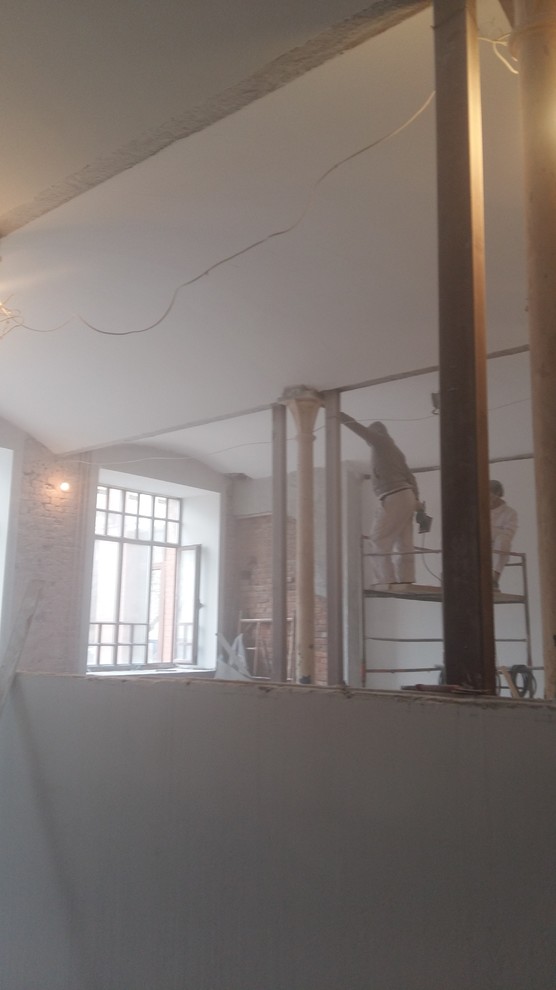 Отделка лофта по проекту бюро Август Проект