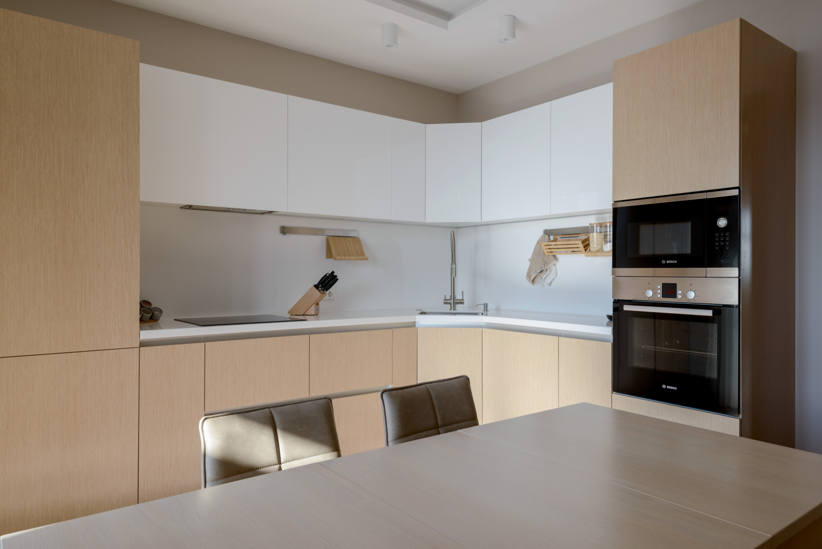 Двухъярусная квартира в стиле Экоминимализм