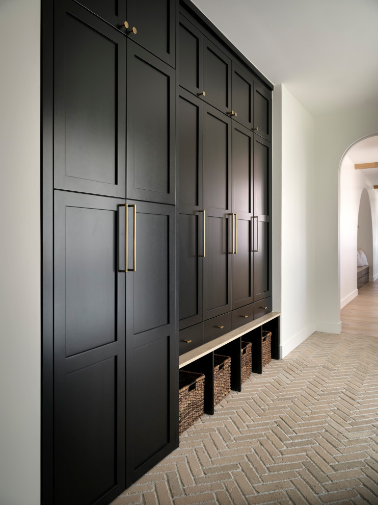 Inspiration for a transitional entryway remodel in Denver