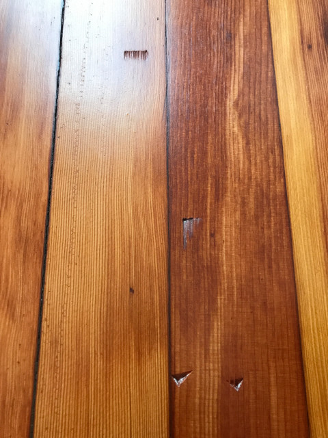 refinished floor issues 