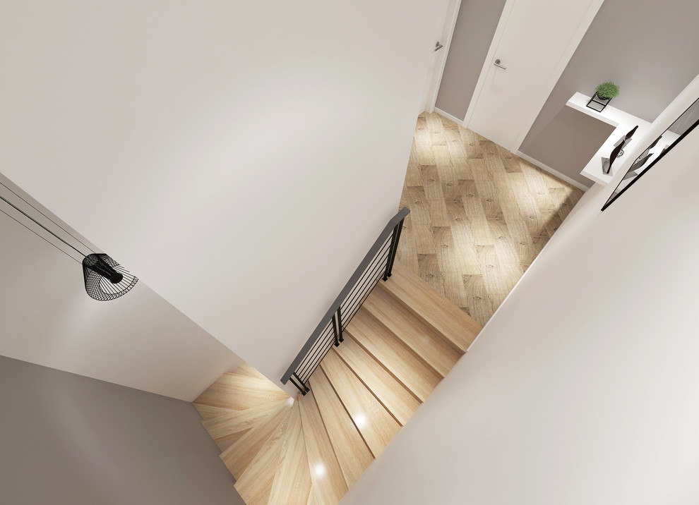 Проект двухуровневой квартиры для молодой семьи