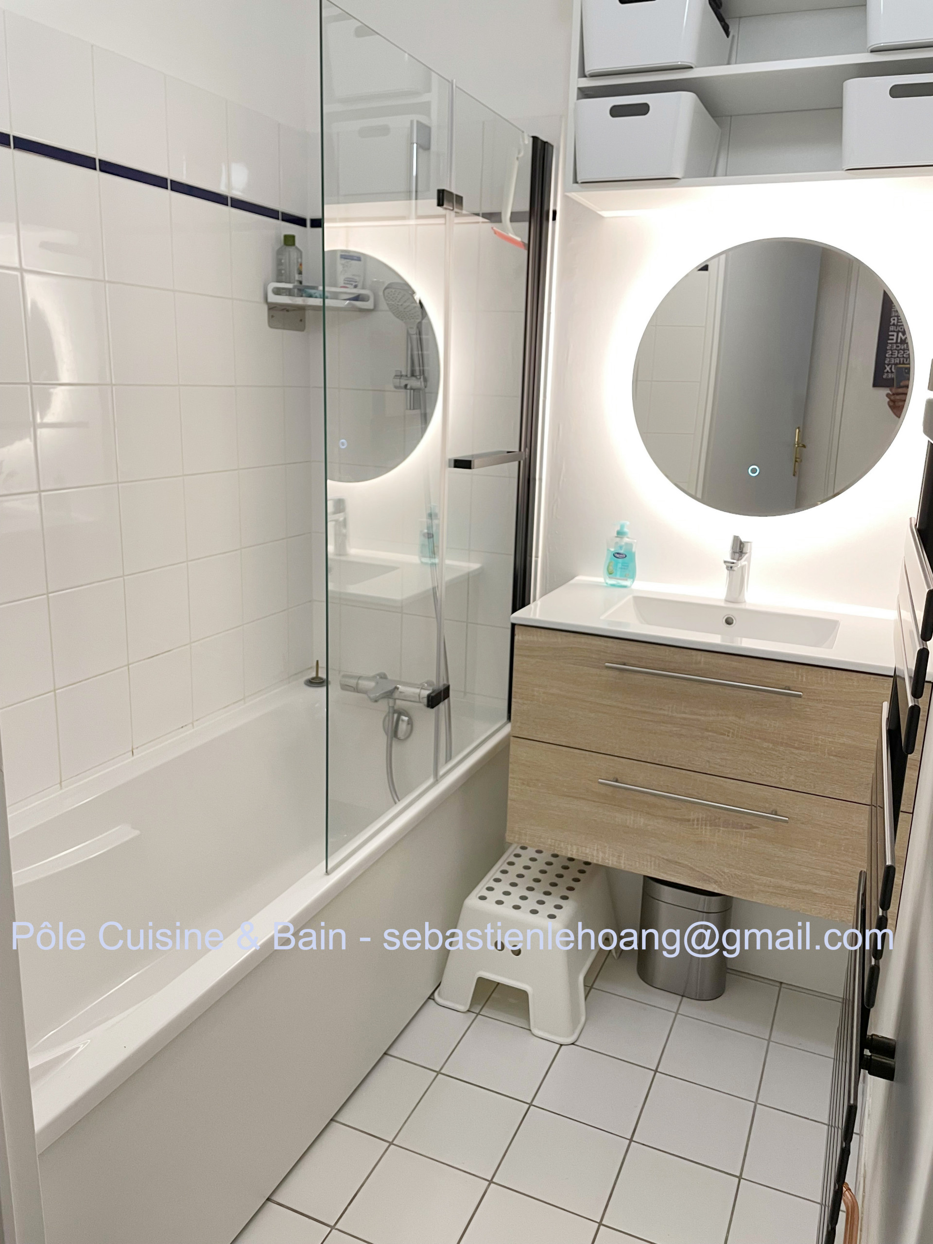 SALLE DE BAIN FAMILIALE : remise à niveau pratique & esthétique