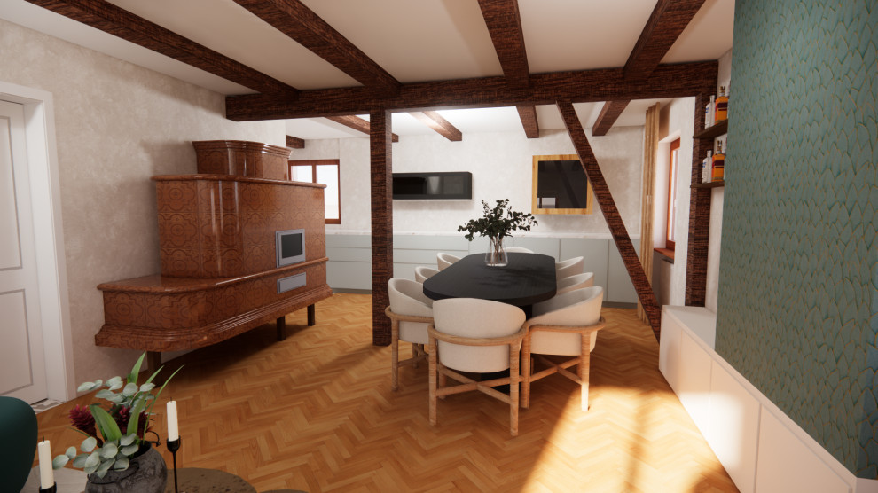 Projet 3D rénovation d'une maison alsacienne - Helfrantzkirch